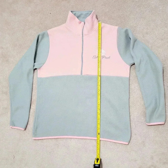 Estes Park Colorado Salt Creek Women’s Quarter Zip Fleece Pullover size MEDIUM - Picture 9 of 10